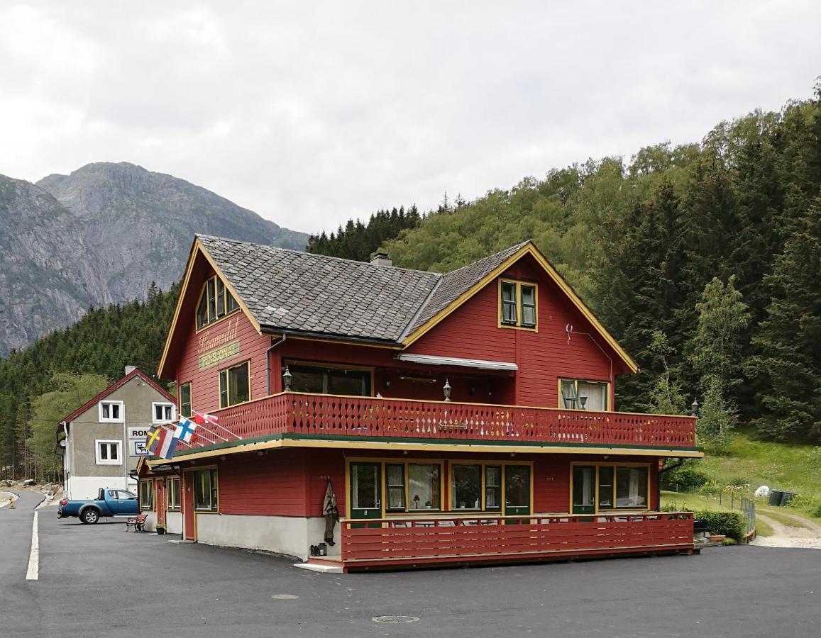 Kvamsdal Pensjonat 3 Eidfjord Exteriör bild