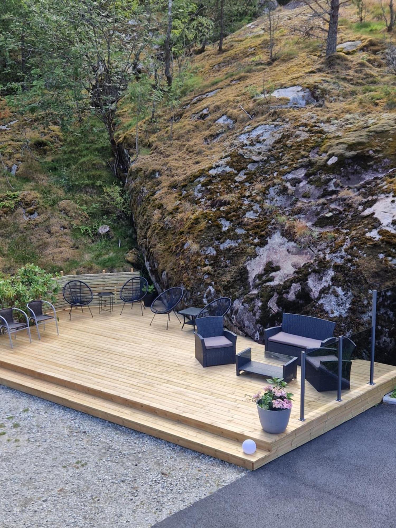 Kvamsdal Pensjonat 3 Eidfjord Exteriör bild
